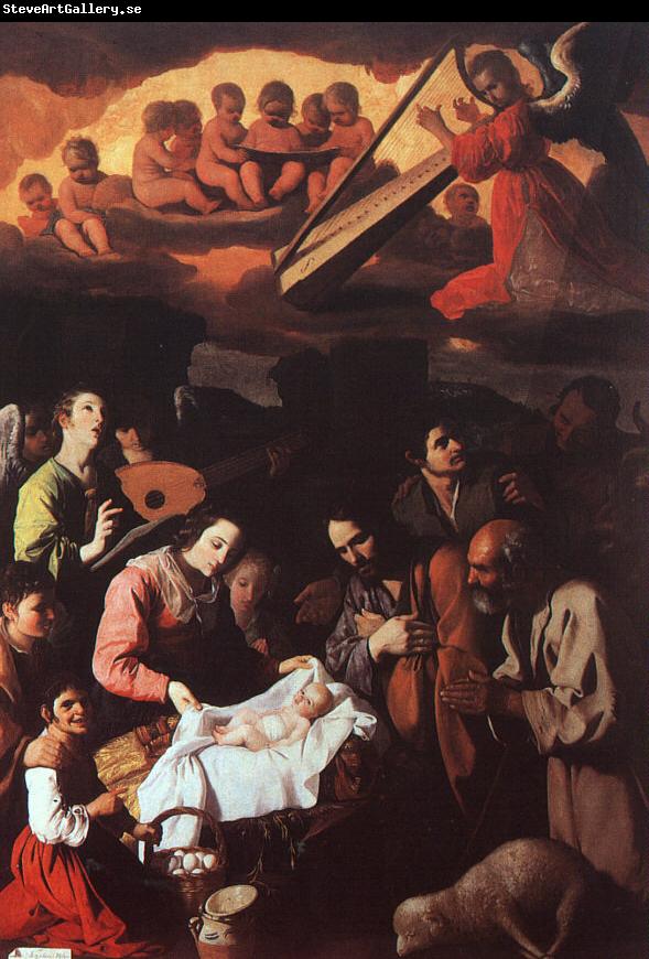 Francisco de Zurbaran The Adoration of the Shepherds_a